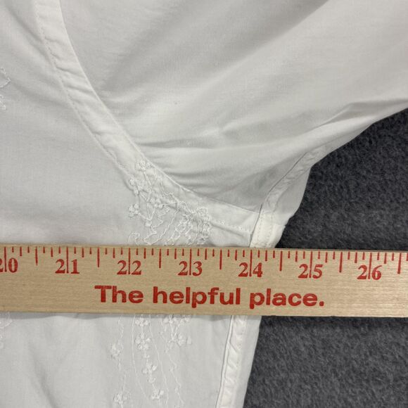 Consumers Guide Shirt Mens XL Long Sleeve Button Up‎ Embroidered Paisley Relaxed - Picture 8 of 16